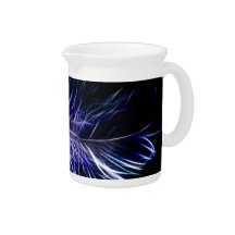 Fractalius Feather Beverage Pitcher