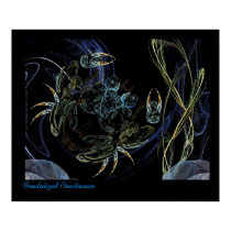 Fractalized Crustacean posters