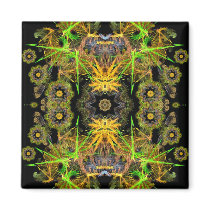 fractalkan fridge magnet by webgrrl fractalkan fridge magnet