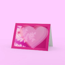 Fractally yours - triple hearts cards