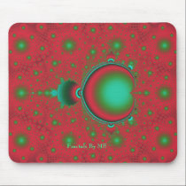 FractalRosen-Green1, Fractals By ME mousepads