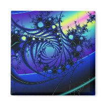 Fractals at Twilight Magnet by DWoehr Fractals at Twilight Magnet