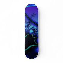 Fractals at Twilight Skateboard by DWoehr Fractals at Twilight Skateboard