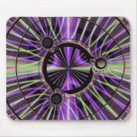 Fractals circles mousepad