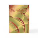 Fractals Wedding Invitation cards
