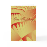 Fractals Wedding Invitation cards