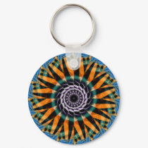 Fractidelic 017 Keychain