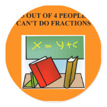 fraction math joke stickers by jimhartley fraction math joke stickers