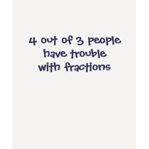 Fractions T-Shirt by hooyah Fractions T-Shirt