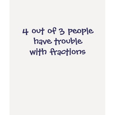 Fractions T-Shirt by hooyah