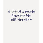 Fractions T-Shirt