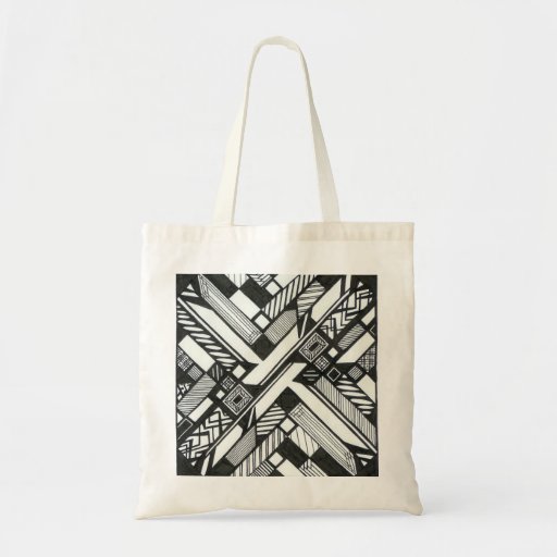 Fracture Tote Bag