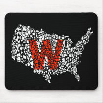 Fractured Mousepad mousepads