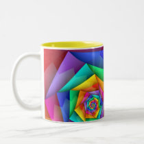 Fractured Rainbow mugs