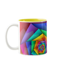 Fractured Rainbow mugs