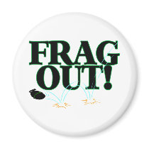 Frag Out magnets by goldnsun Frag Out magnets