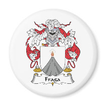 Fraga Family Crest magnets