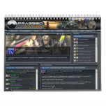 Fragged Nation 2010 Calender calendars