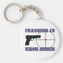 Fragging Is Serious Business Key Chain
