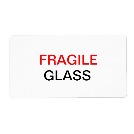 shipping label fragile glass fragile glass packing moving custom shipping labels shipping label fragile glass fragile glass packing moving custom shipping labels