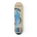 Fragile Glass Custom Skateboard