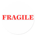 FRAGILE package shipping label stickers