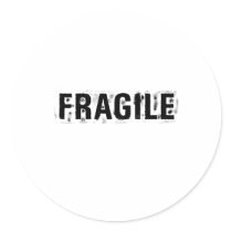 Fragile stickers