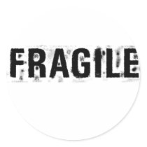 Fragile stickers