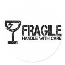 Fragile stickers
