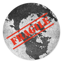 Fragile stickers