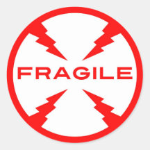 Fragile X Stickers, Fragile X Sticker Designs