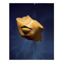 Fragment face of a Queen posters