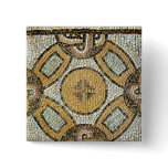Fragment from the floor of the Roman Baths Button
