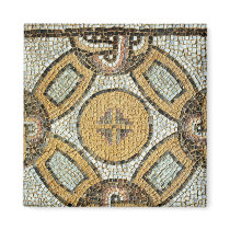 Fragment from the floor of the Roman Baths Refrigerator Magnets