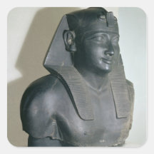 Fragment of an Egyptian style statue of Ptolemy I Sticker