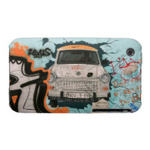 Fragment of Berlin wall Case-Mate iPhone 3 Case