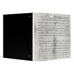 Fragment of letter written by Christopher Binders