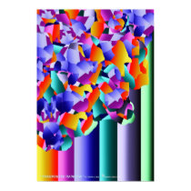 " FRAGMENTED RAINBOW " by: Robert Singletary posters