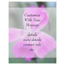 Fragrant Garden Pinks Flyers