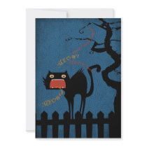 Fraidy Cat Invitation