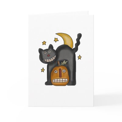 fraidycat cards by halloweengifts