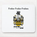 Frakes Coat of Arms Mouse Pad mousepads by stephenfrakes Frakes Coat of Arms Mouse Pad mousepads