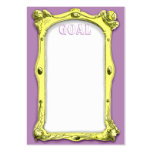 Frame Goal Card Business Card Template