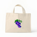 Framed Bunch of Grapes Tote Bags