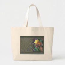 Framed Butterflies Canvas Bags