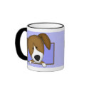 Framed Cartoon Beagle Mug