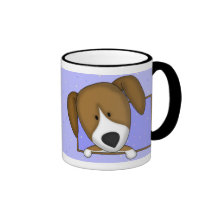 Framed Cartoon Beagle Mug