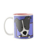 Framed Cartoon Border Collie Mug