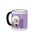 Framed Cartoon Chinese Crested Mug