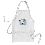 Framed Cartoon Dalmatian aprons